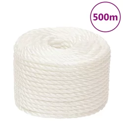 Radno uže bijelo 10 mm 500 m od polipropilena