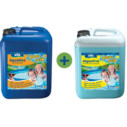 Söll Set AquaDes & AlgenFrei - 5 L + 5 L