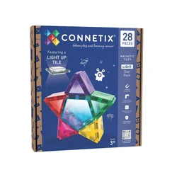 Connetix - Magnetne ploščice - Light Star (28 kosov)