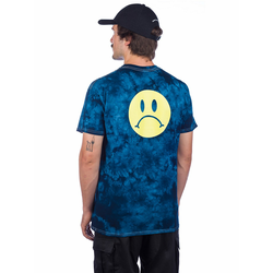 Enjoi Frowny Face T-Shirt dark blue / tie dye Gr. XL