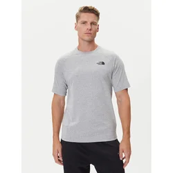 The North Face Majica NF0A87NU Siva Regular Fit