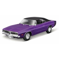 Maisto - 1969 Dodge Charger R/T, vijolična, 1:18