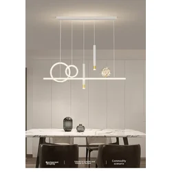 HD Viseća lampa LED, 83 W, Bela