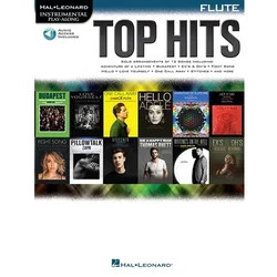 TOP HITS PLAY ALONG + AUDIO ACC. FLUTE