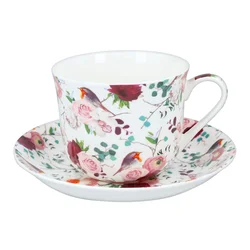 Heritage, skodelica za zajtrk 390 ml - ptičji šopek