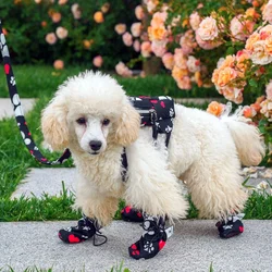 Crne cipele za pse - Black Black Dog Shoes
