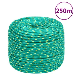 Brodski konop zeleni 6 mm 250 m od polipropilena
