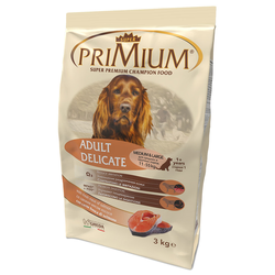 Ciuffi Primium hrana za pse Dog Adult Delicate - Losos 3kg