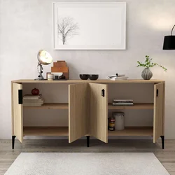 Hanah Home Konzola 4004 Neva, 180x80.5x45 cm, Smeđa