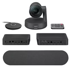 LOGITECH Rally Ultra-HD ConferenceCam - BLACK - USB - PLUGC - EMEA - EU ( 960-001218 )
