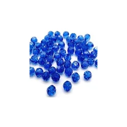 Akrilna perla 10 mm tamno plava pakovanje 30 gr
