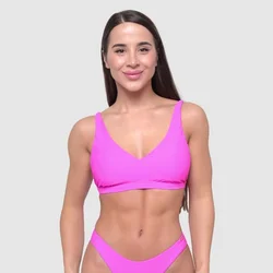 GymBeam Women‘s Sports Bikini Top Pink