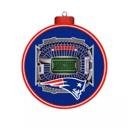 New England Patriots 3D Stadium View ukras