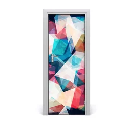 tulup.si Nalepka na vratih Abstraktna mozaik 75x205 cm