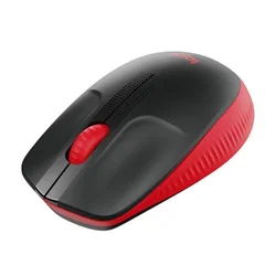 LOGITECH Miška M190 Wireless, rdeča