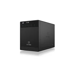 IcyBox IB-3740-C31 USB 3.1 Type-C zunanje ohišje za 4 diske ali SSD