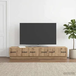 TV ormar 147 x 34,5 x 27 cm Hrast artisan Konstruirano drvo