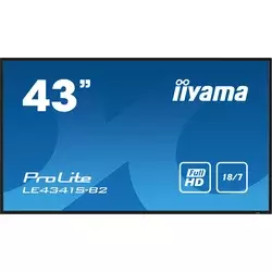Iiyama 43” ProLite Full HD AMVA3 USB media Monitor LE4341S-B1