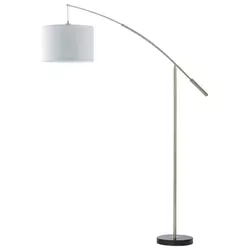 Podna lampa Nadina bela