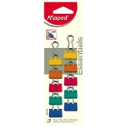 sponke za papir MAPED BINDER 19MM 10/1