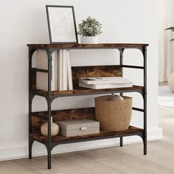 Konzolni stol boja hrasta 75 x 32 x 75 cm konstruirano drvo