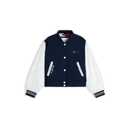 TOMMY HILFIGER Prehodna jakna nočno modra/bela