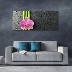 tulup.si Slika na platnu Bambus flower rastlin narava 140x70 cm