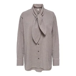 ONLY Bluza ONLMaya kapučino/siva/črna
