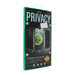 Zaštitno staklo Privacy 2.5D full glue za Samsung S901B Galaxy S22 5G crni (fingerprint unlock)