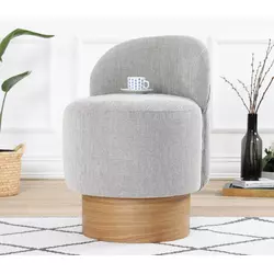 Atelier del Sofa Tabure 66cm Sivo