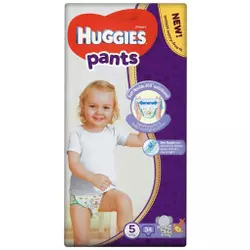 Huggies pelene pants jumbo 5 12-17kg 34kom