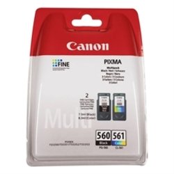 CANON komplet kartuš Canon PG-560 (črna) + CL-561 (barvna)
