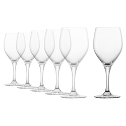 6-pcs red wine glass set, 445 ml, Mondial - Schott Zwiesel
