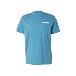 Calvin Klein Jeans Majica azur/bela