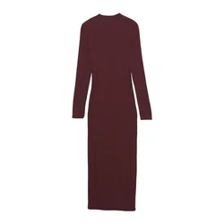 Pull&Bear Obleka burgund