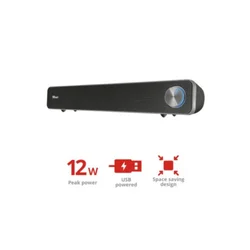TRUST ARYS SOUNDBAR crna 22946