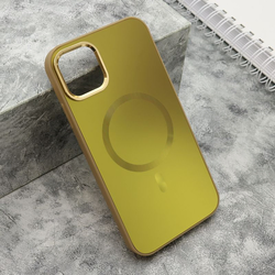 Maska COLOR METAL MagSafe za iPhone 11/ zlatna