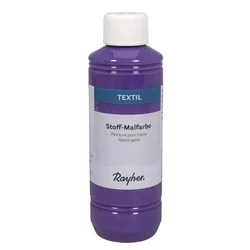 Rayher. Barva za tekstil, sivka, 250ml