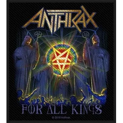 Anthrax For All Kings Našitek za šivanje 100 x 100 mm