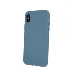 Silikonski ovitek za iPhone SE 2020/iPhone 7/iPhone 8 - mat sivo moder