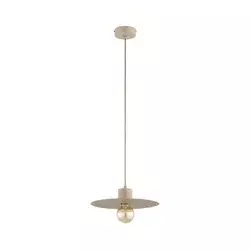 Luster na sajli EMELI 1xE27/15W/230V bež