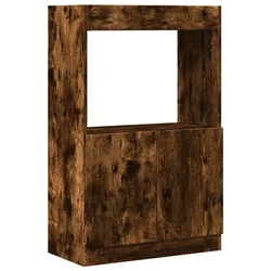 Visoka komoda boja hrasta 63x33x100 cm od konstruiranog drva