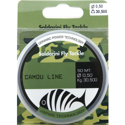 Soldarini Fly Tackle CAMOU LINE 50m 0.30mm