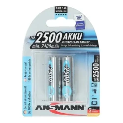 Punjiva baterija 2500 mAh AA, NiMh maxE ANSMANN