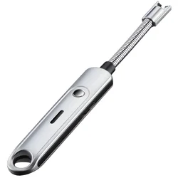 Univerzalni električni upaljač s USB punjenjem - Srebrna KP25711