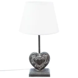 Stona lampa Prati 49cm E14 maks. 40W tamno siva Atmosphera