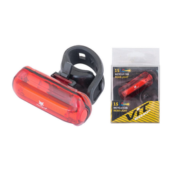 VIT COMP Zadnji treptač sa 15 LED svetala QUICK RELASE crveni