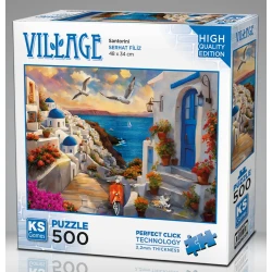KS Games - Puzzle Santorini, Grčija - 500 kosov