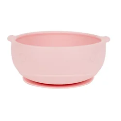 KikkaBoo silikonska činija Whale pink ( KKB40118 )