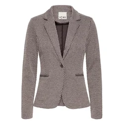 ICHI Blazer IHKATE temno rjava / svetlo siva